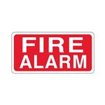 Fire Alarm 7"x14" Sign